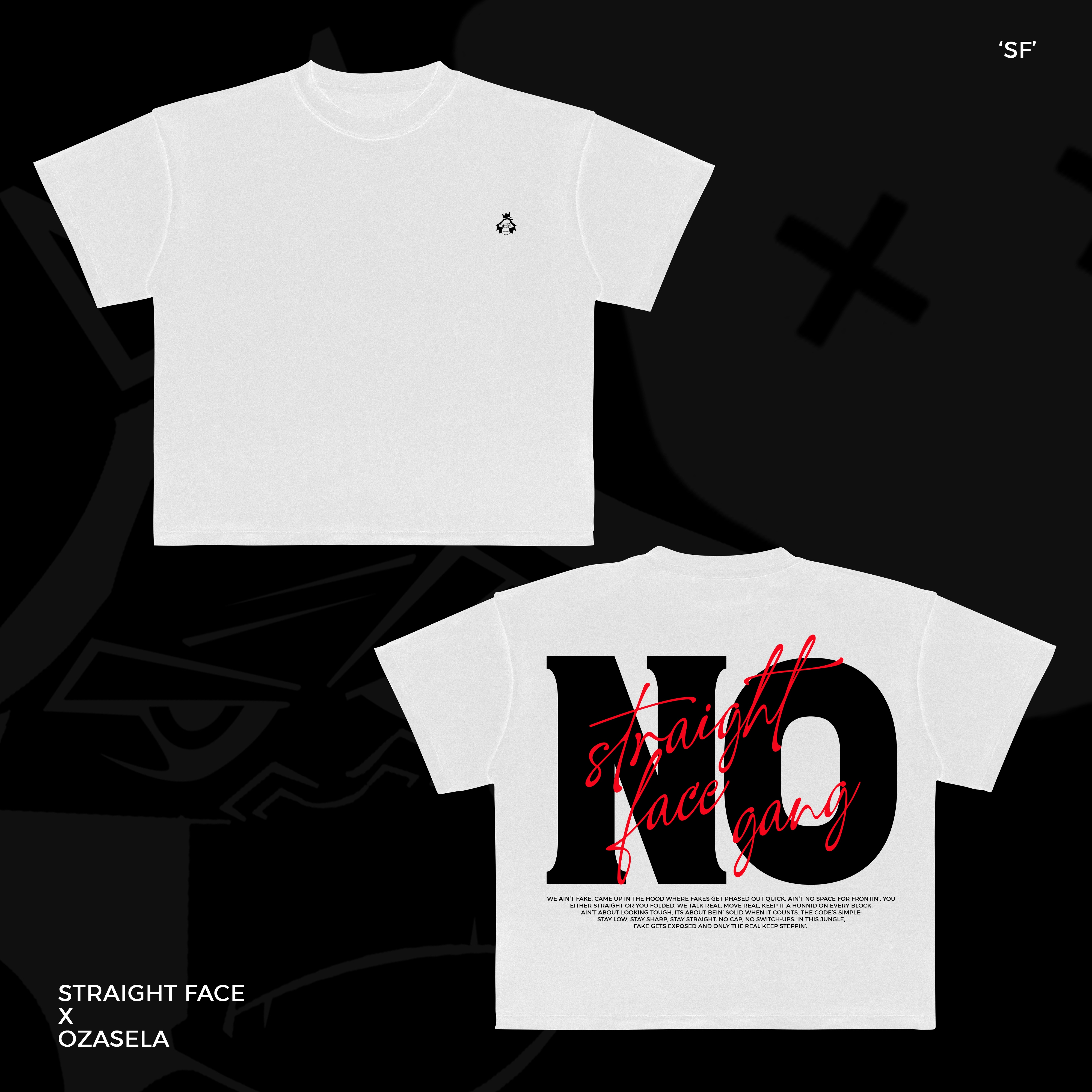 Straight Face Gang Unisex T-Shirt