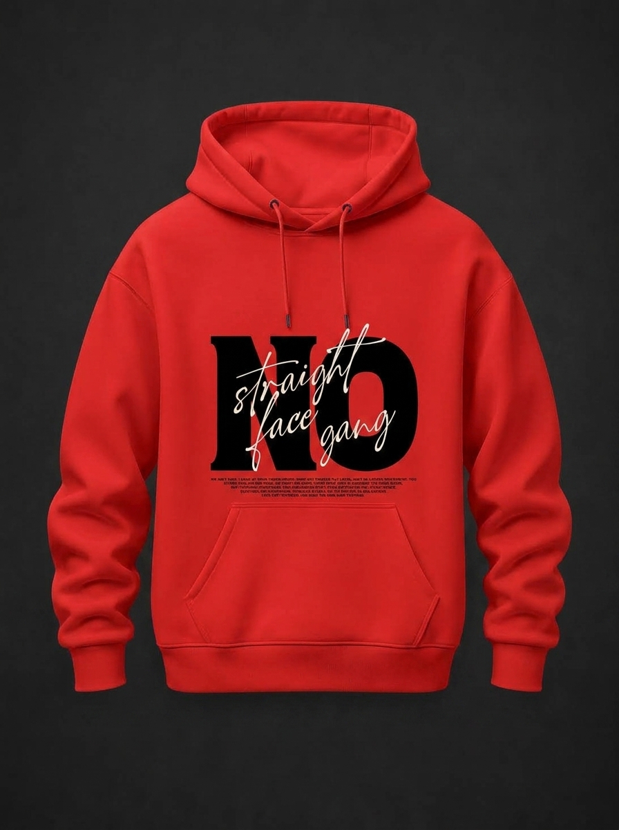 Straight Face Gang Unisex Hoodie