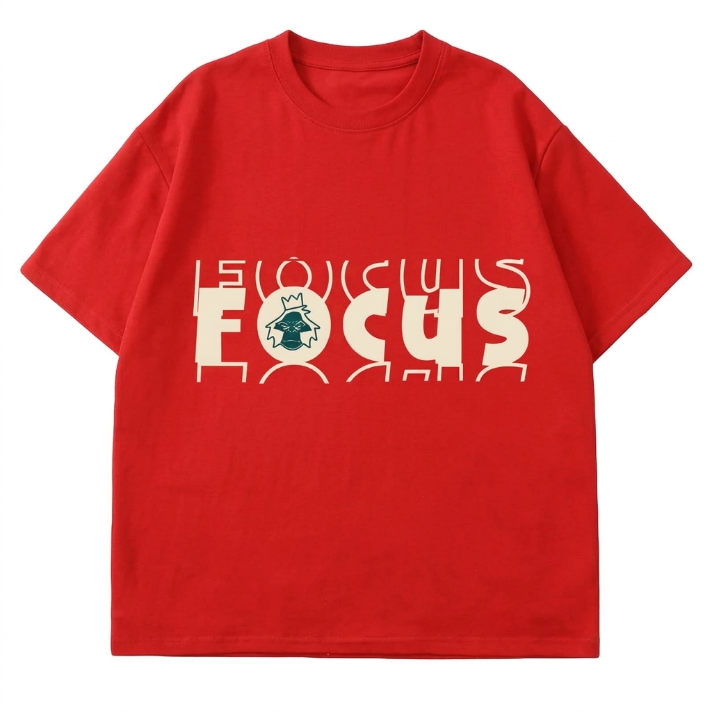 Focus Unisex T-Shirt -Premium Minimalist Streetwear