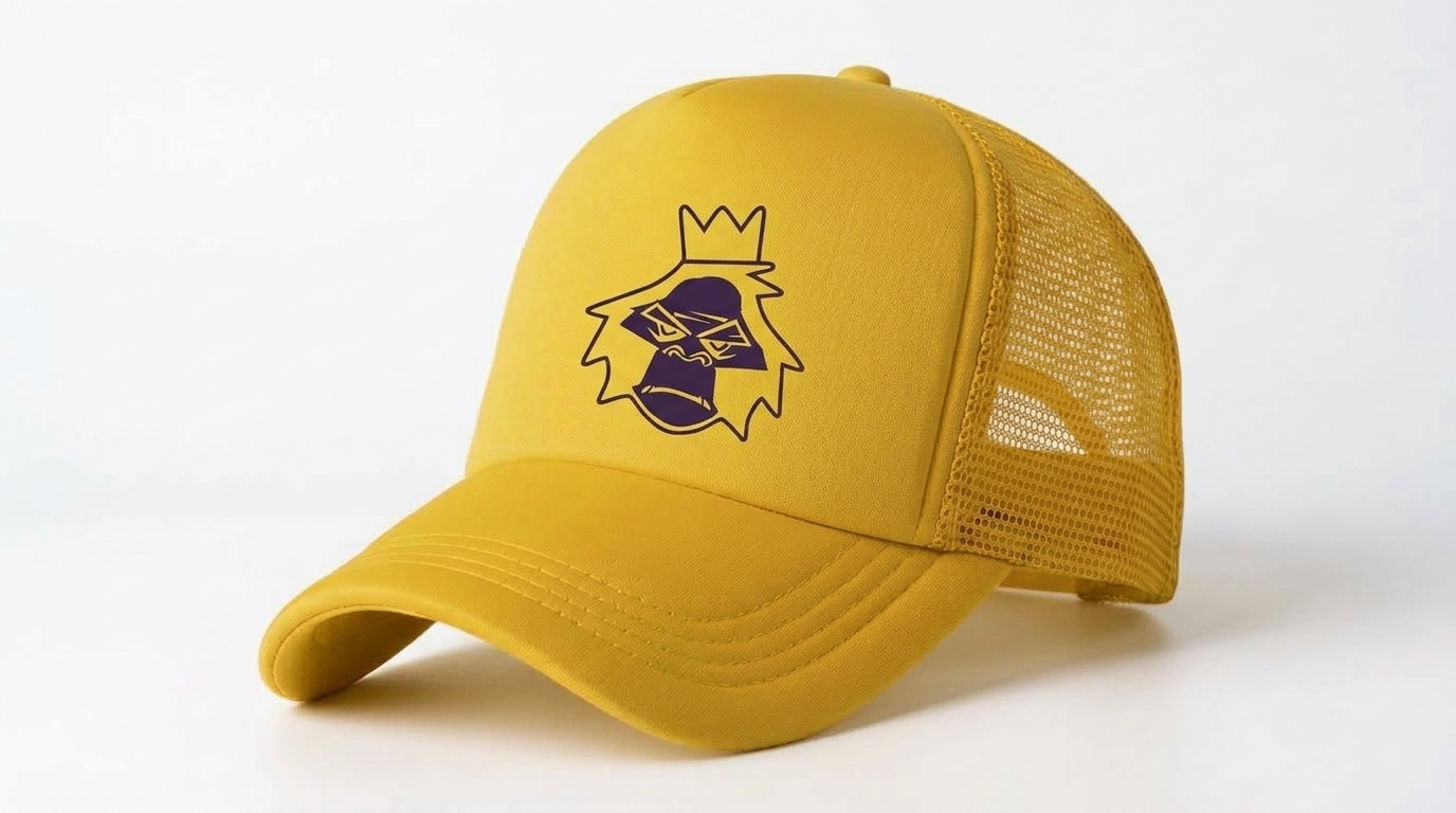 Straight Face Signature Net Cap