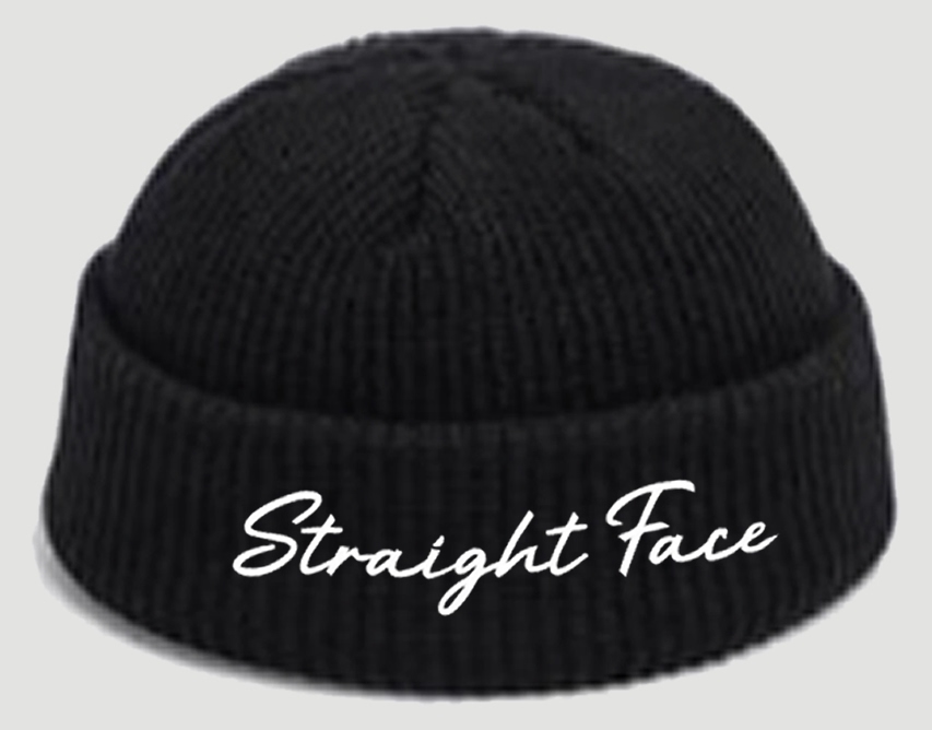 Straight Face Unisex Signature Beanie